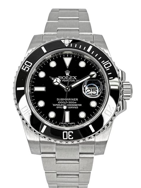 rolex ceramic submariner datejust black 2017 new|2022 Rolex Submariner date 41mm.